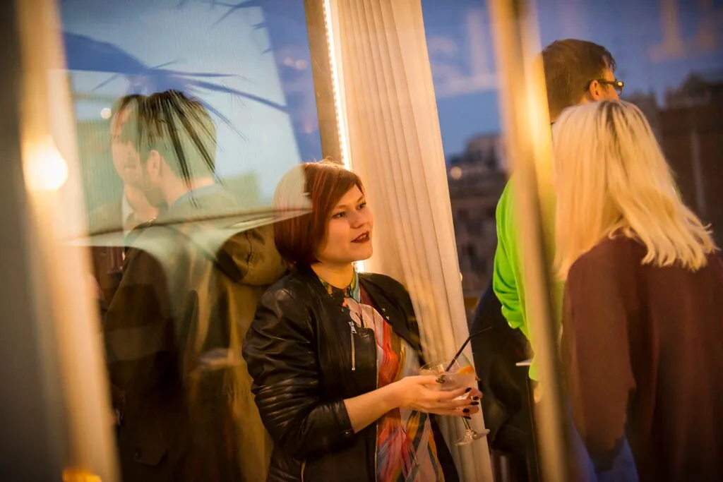 Alex at a social engagement